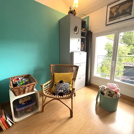 La Maison Jasmin - 8 Personnes - Parking Prive - Climatisation - Jardin Holiday home